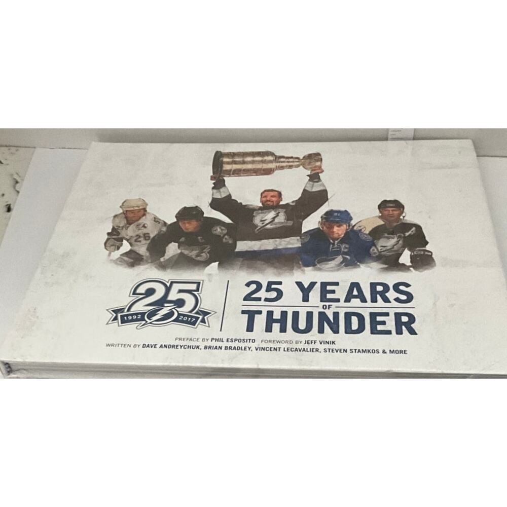 Tampa Bay Lightning Lightning Book “25 Years of Thunder”